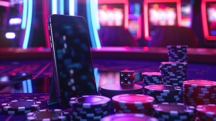 tmt15 casino game categories screen showing slots and live tables on mobile device